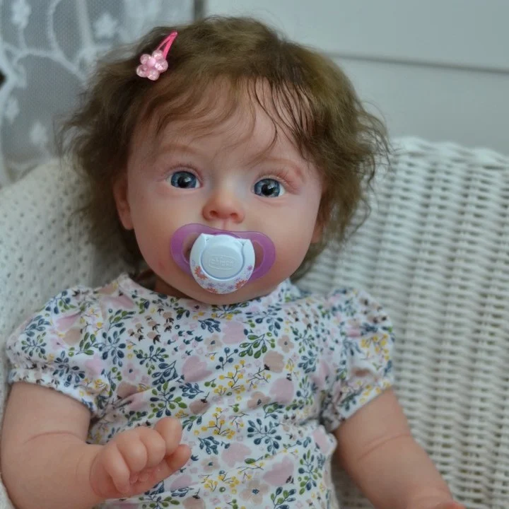  22'' Soft Touch Reborn Baby Toddler Doll Girl Isabel, Best Gift for Children - Reborndollsshop®-Reborndollsshop®