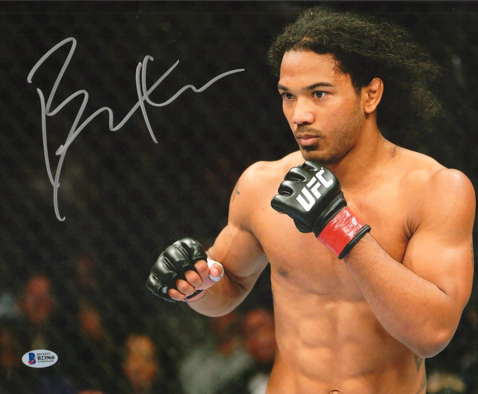 Benson Henderson Signed 11x14 Photo Poster painting BAS Beckett COA UFC Picture Autograph 144 9