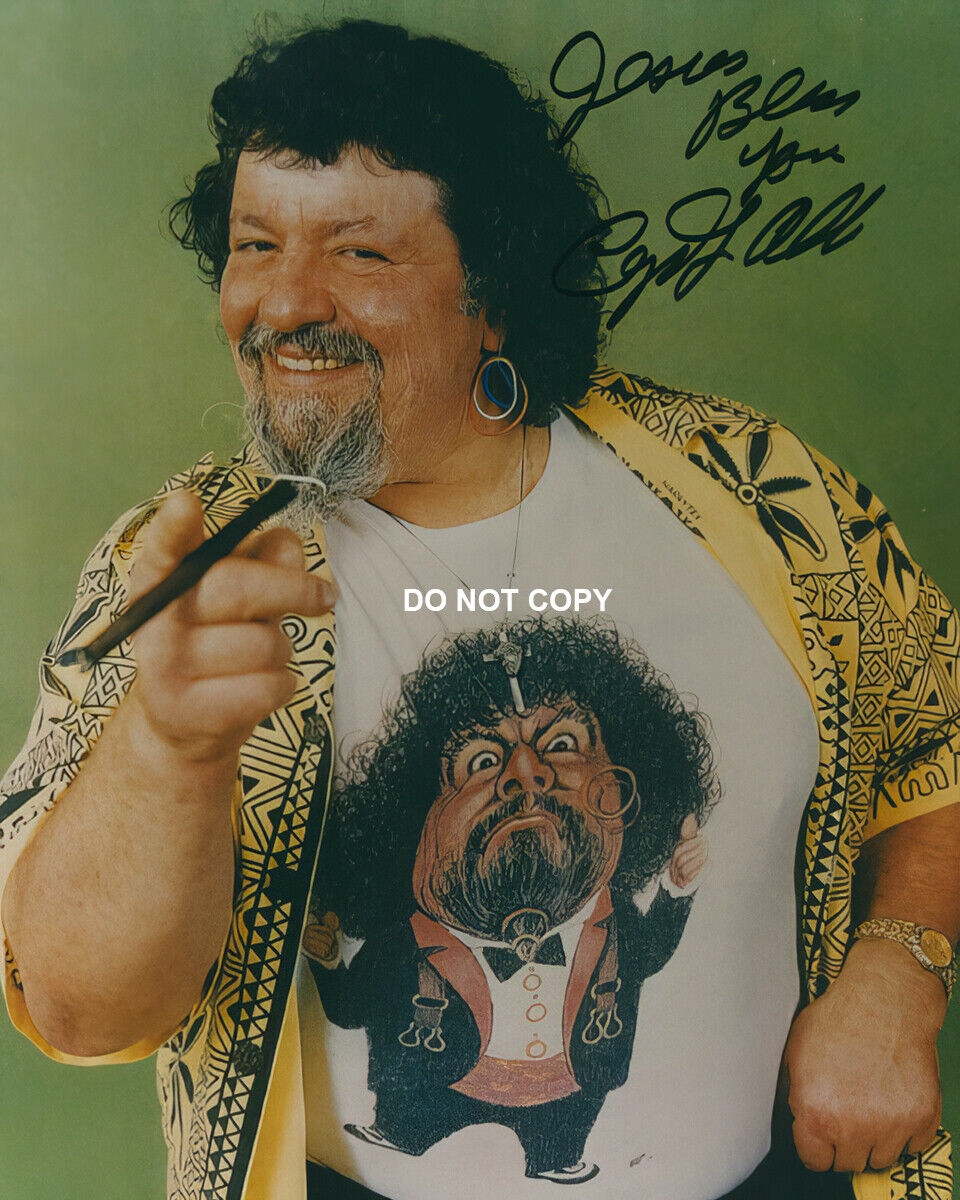 Captain Lou Albano - Autographed Signed 8x10 Photo Poster painting (WWF WWE) Reprint