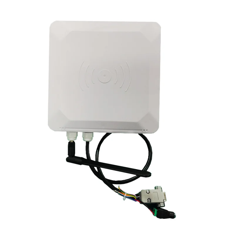 cheap  8dBi circular antenna UHF  Support ISO18000-6C 6m Middle Range Integrated Reader  with 4G GPRS module