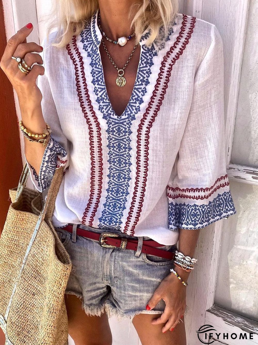 Shift Vintage Blouse | IFYHOME