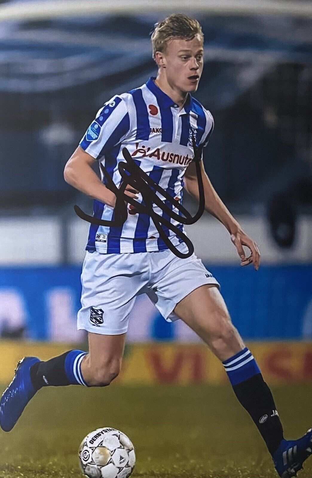 Jan Paul van Hecke Genuine Hand Signed Herenveen 6X4 Photo Poster painting