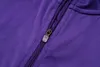 Joyfball 2025/2026 Real Madrid Half-Pull Training Suit Purple Retro Version Football Shirt 1:1 Thai Quality