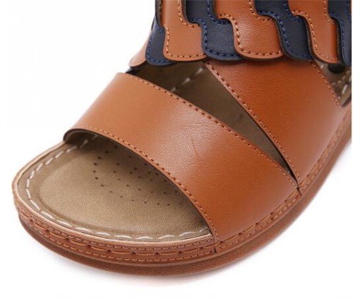 Comfortable Wedge Sandals for Wider Feet