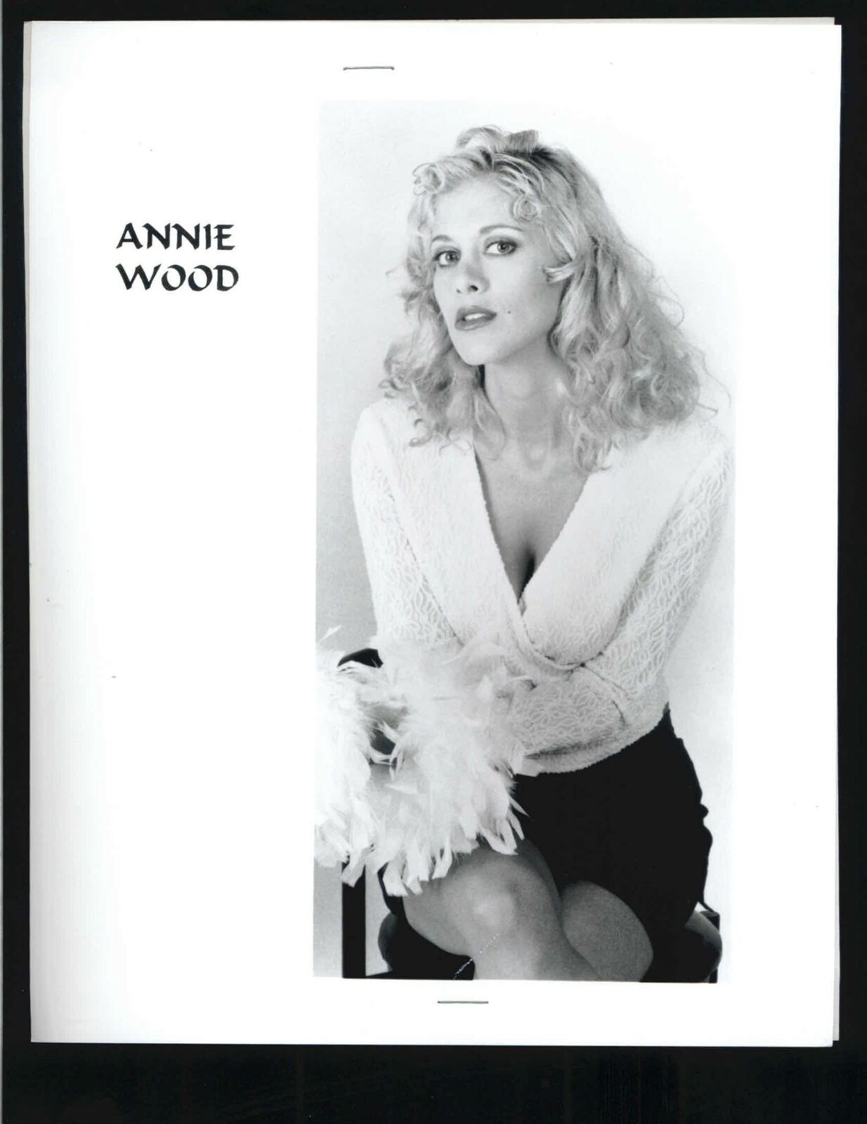 Annie Wood - 8x10 Headshot Photo Poster painting w/ Resume - Cellblock Sisters