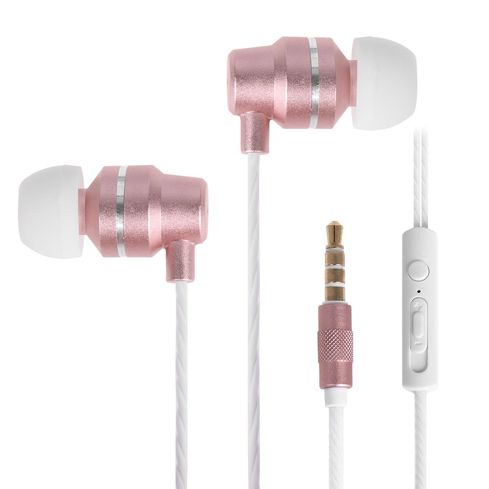 

T102 3.5mm Plug Wired Unisex Sports In-Ear Earphone with Mic Wire Control, 501 Original