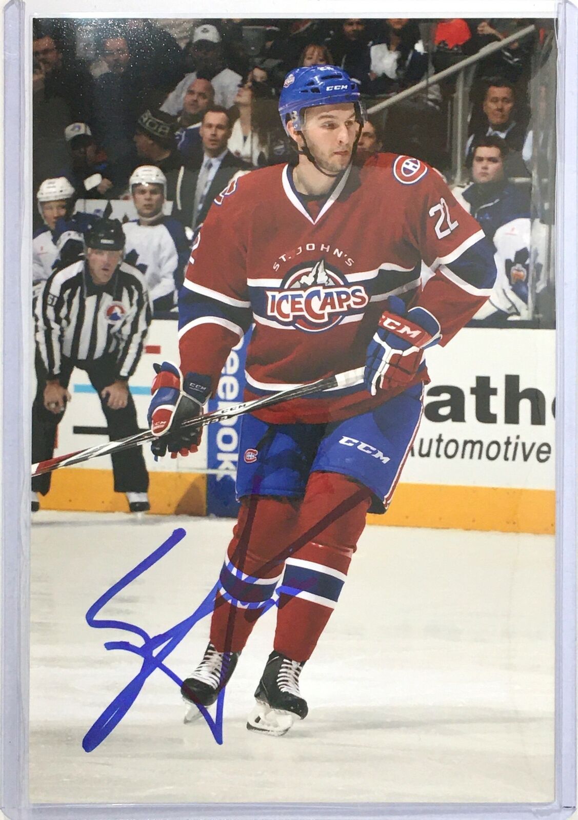 Stefan Fournier Signed 4x6 Photo Poster painting Autograph Auto