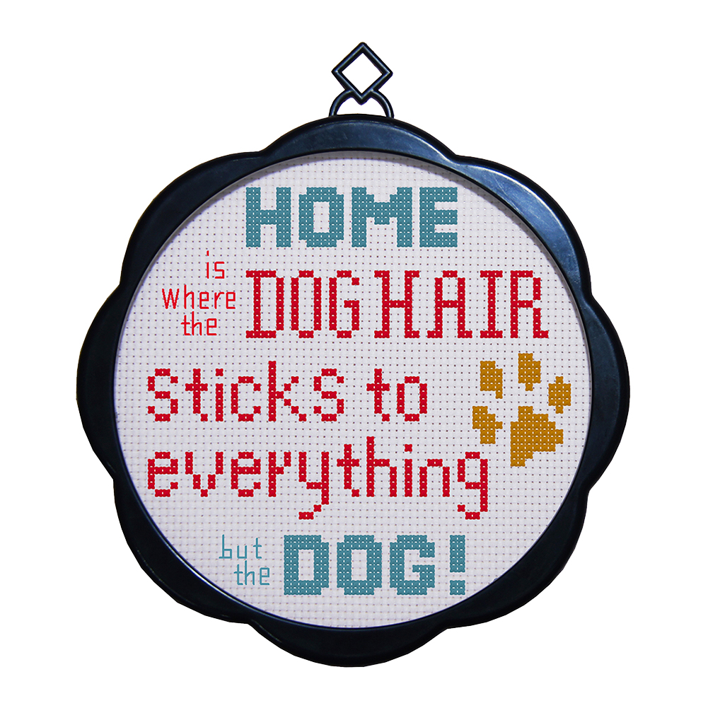 

English Letter - 11CT Stamped Cross Stitch - 17*17CM (With Frame), 501 Original