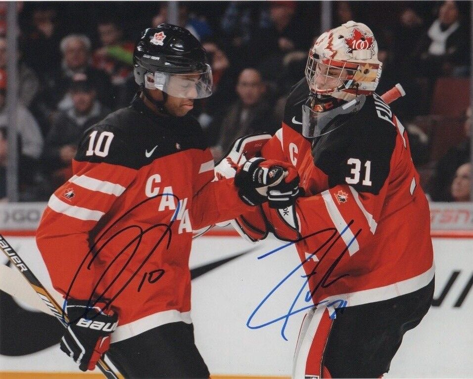 Team Canada Zachary Fucale Anthony Duclair Signed Autographed 8x10 Photo Poster painting COA