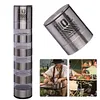 2 In 1 Pepper Mill Stainless Steel Seasoning Container for Travel (Five Tier)