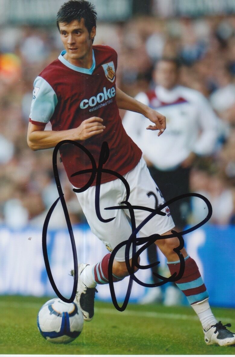 BURNLEY HAND SIGNED STEPHEN JORDAN 6X4 Photo Poster painting.