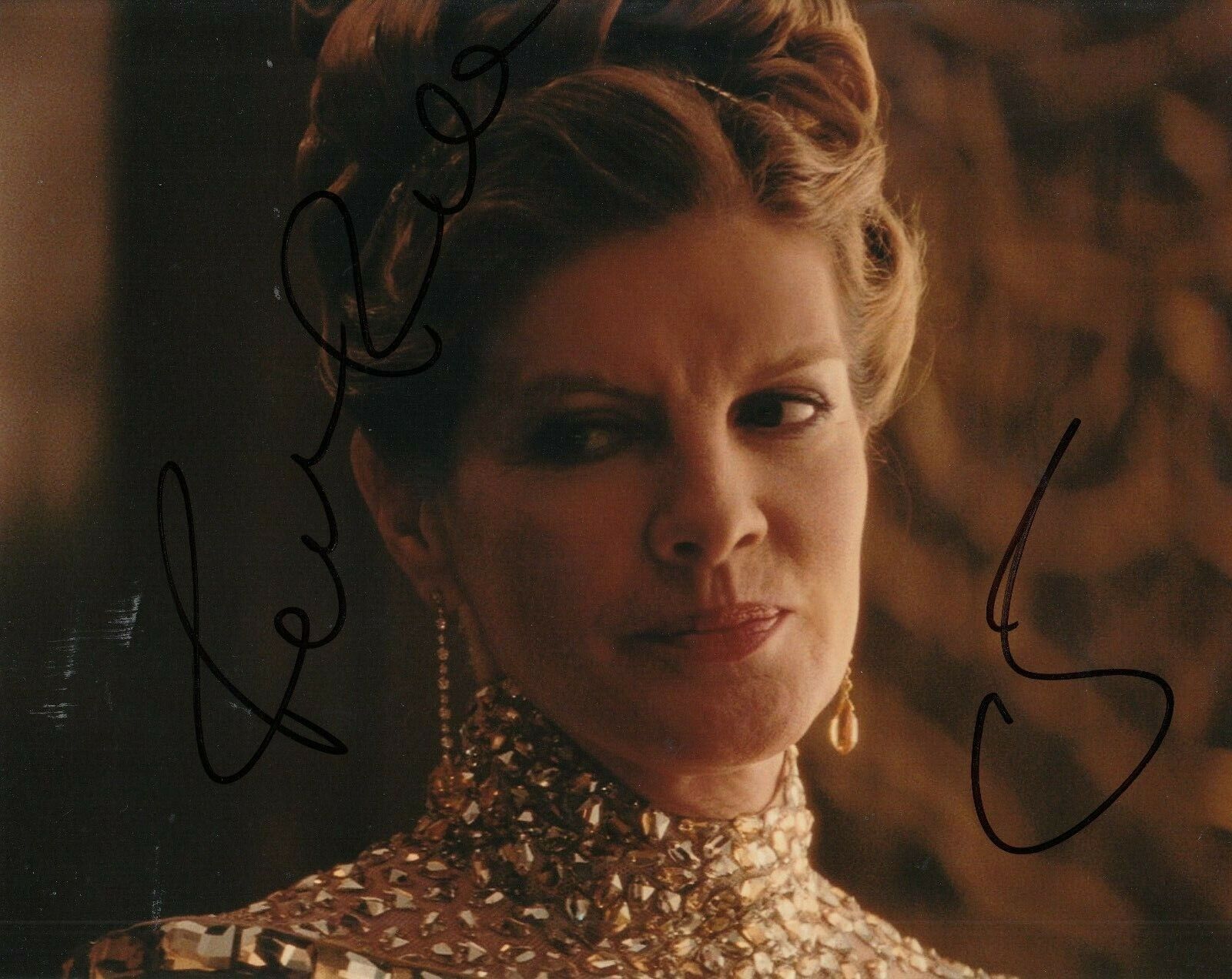 RENE RUSSO signed (THOR) AVENGERS End Game Movie 8X10 Photo Poster painting *Frigga* W/COA #1