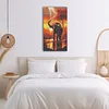 (US Only)5D DIY Full Round Drill Diamond Painting Elephant Kit Home Decor Art 40x70cm