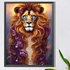 Diamond Painting-DIY Full Round Drill Lion(60*40 CM)