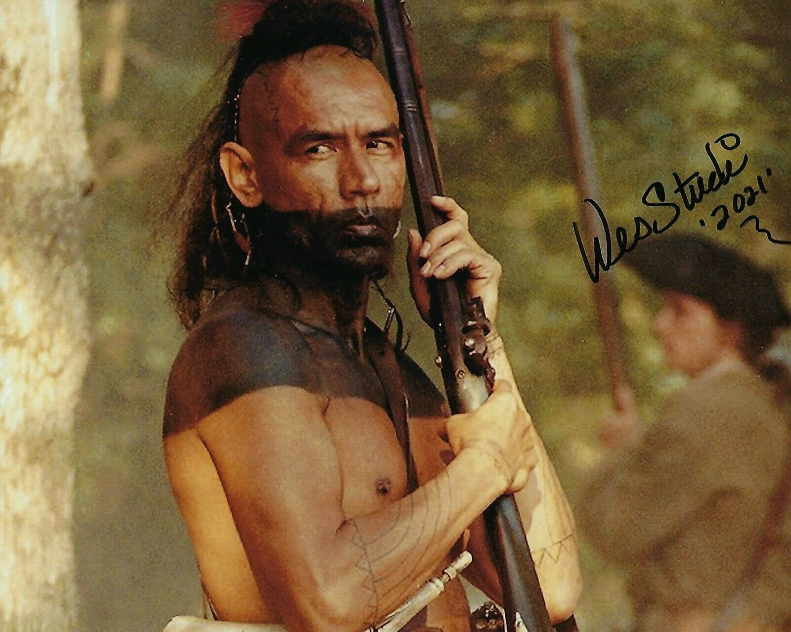 GFA The Last of the Mohicans * WES STUDI * Signed Autographed 8x10 Photo Poster painting W2 COA