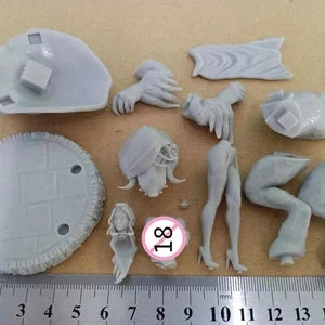 Pornhint NSFW. Bell and Monsters Resin Figures Model Kit 124 Scale Unpainted Unassembled NSFW