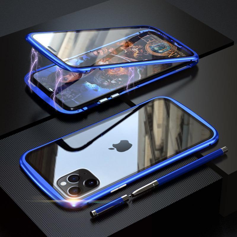 Upgraded Two Side Tempered Glass Magnetic Adsorption Phone Case for iPhone 11 11Pro 11Pro Max iPhoneXS MAX iPhoneXR