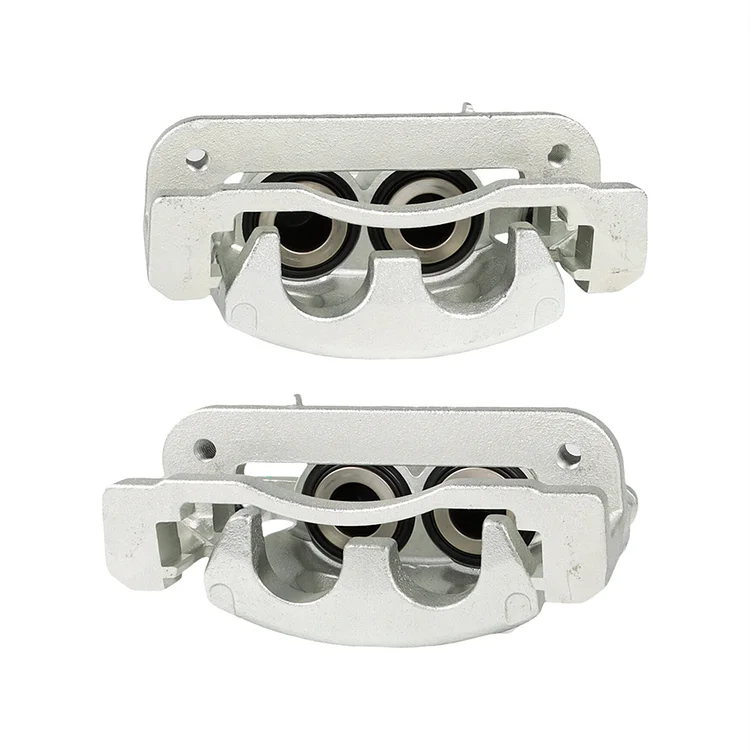 Silscvtt Front Brake Calipers w/ Bracket Pair 2 BC3087 Replacement for Cadillac Chevy Silverado 1500 GMC Sierra 1500