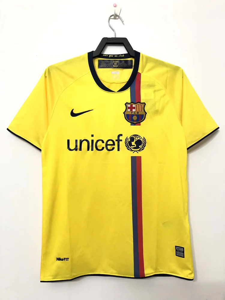 2008-09 Barcelona Away Retro Jersey