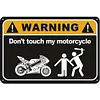 Warning - Metal Tin Signs(8*12Inch)