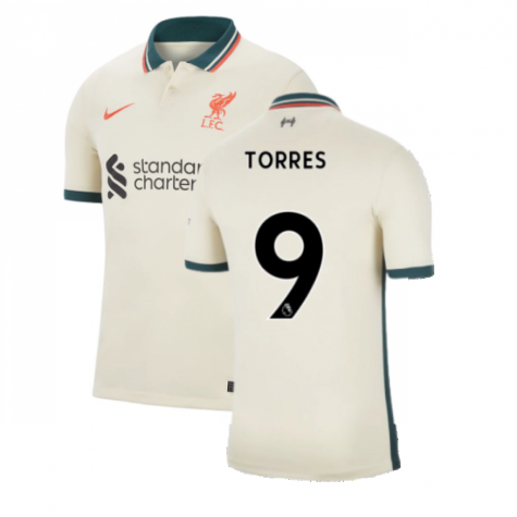 Maillot FC Liverpool Fernando Torres 9 Extérieur 2021/22