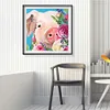 uk.everydayedeals (Limited Stock)Paint By Number - Oil Painting -  Pig (40*40Cm)