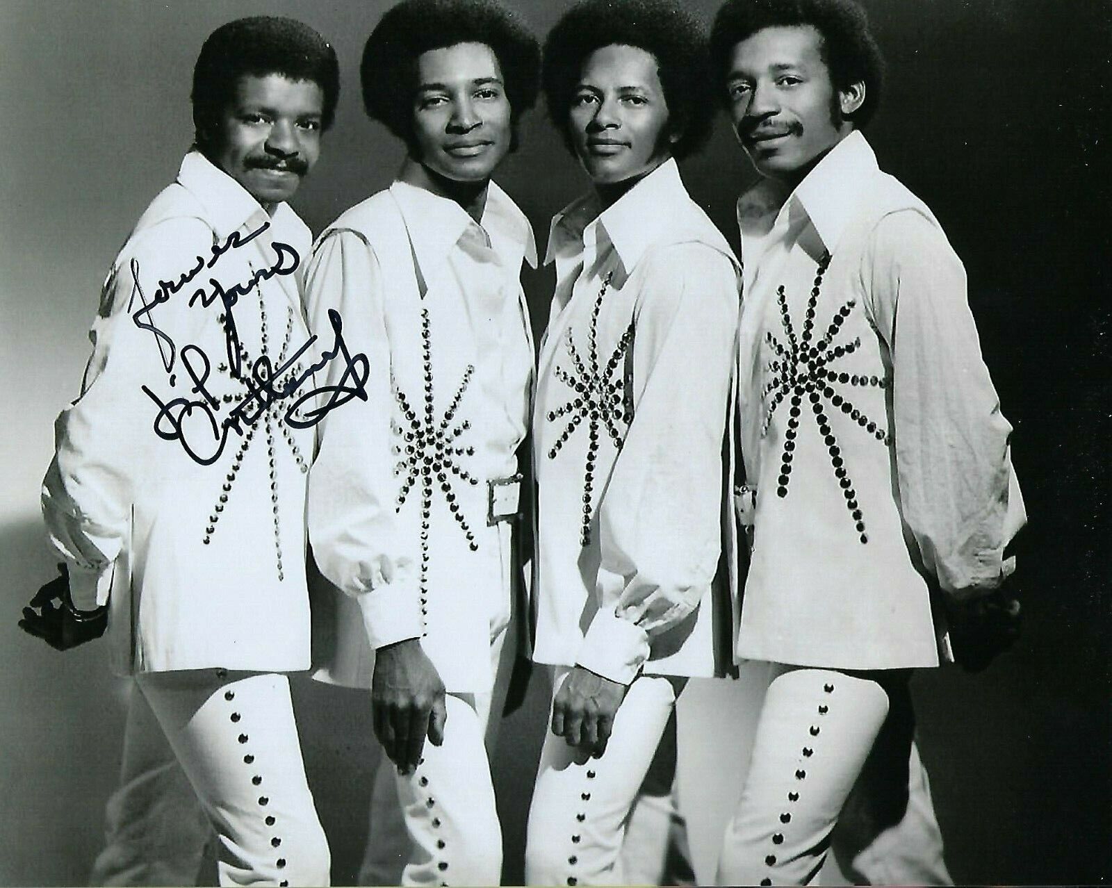 GFA The Imperials Star * LITTLE ANTHONY GOURDINE * Signed 8x10 Photo Poster painting L7 COA