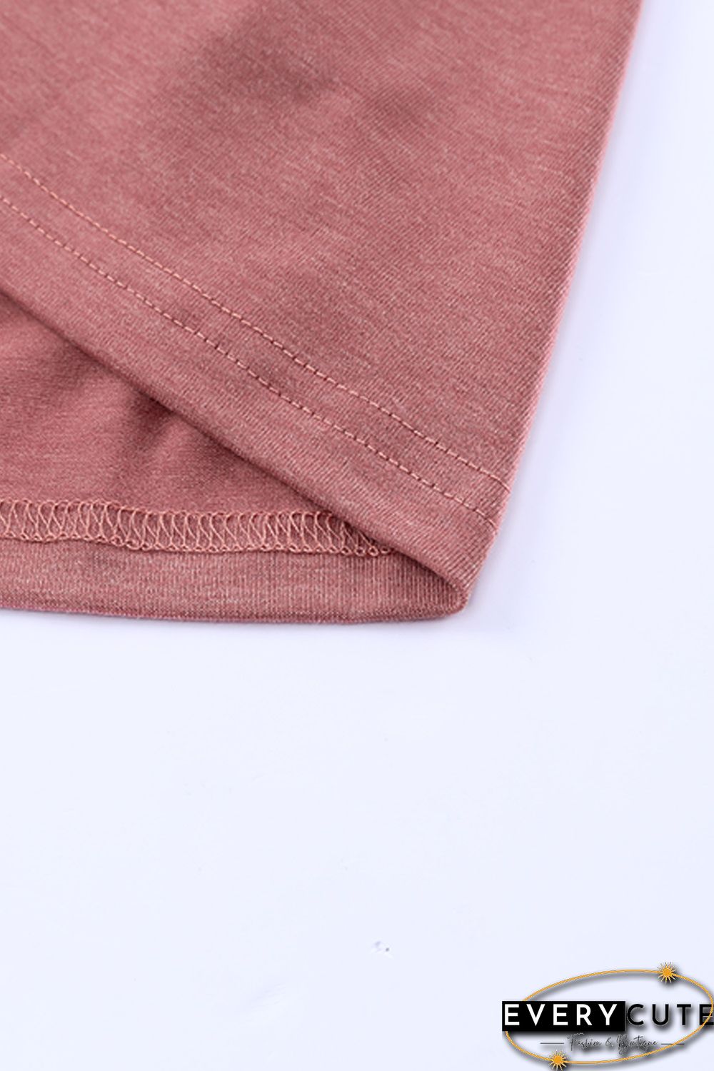 Pink Striped Leopard Patchwork Long Sleeve Mini Dress