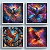 (Multi Style)Colorful Bird-Full Embroidery 2 Strands 18CT Stamped Cross Stitch-35*35CM