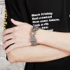 Great Gift - Men's Retro Viking Wolf Bracelet 