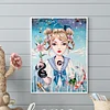 Girl-Full Round Diamond Painting 30*40CM