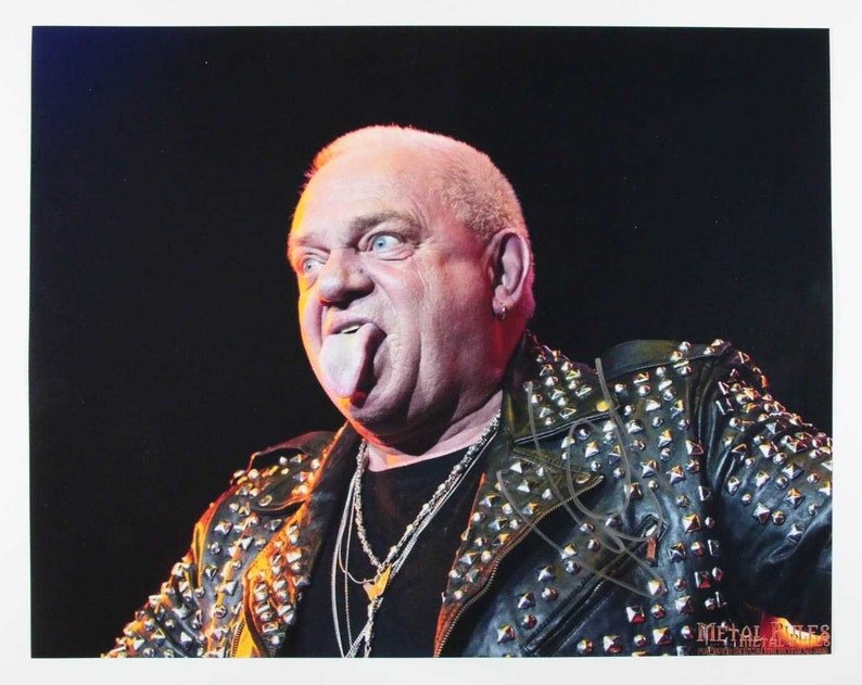 Udo Dirkschneider Signed Autographed Accept