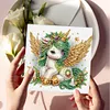 uk.everydayedeals 6Pcs DIY Diamond Painting Greeting Card - Unicorn Family