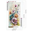 Diamond Painting -Full Round Drill Flower(70*40 CM)