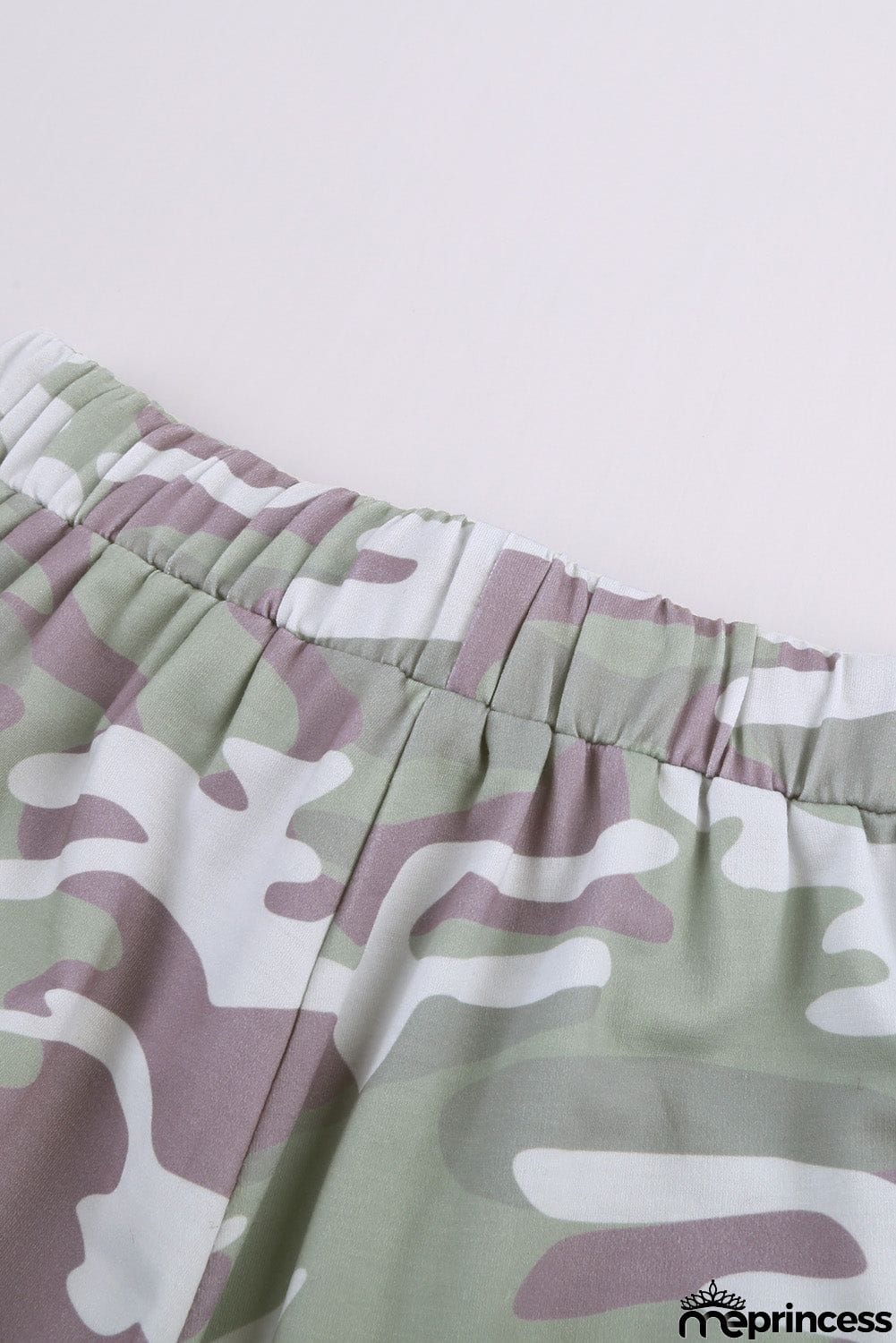 Women's Gray Camouflage Casual Sports Joggers