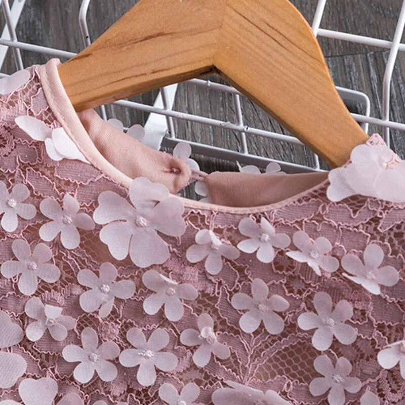 Kids Dresses For Girls Winter Girls Dress Girls Clothes Princess Party Dress Lace Tutu Layered Dress Elegant New Year Costume