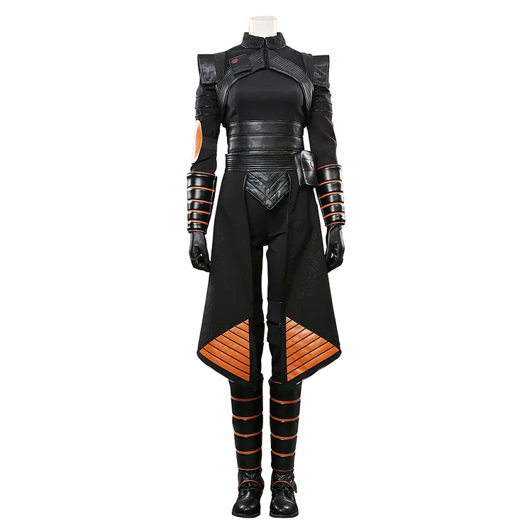 The Book Of Boba Fett The Mando Fennec Shand Black Outfits Halloween Cosplay Costume Suit