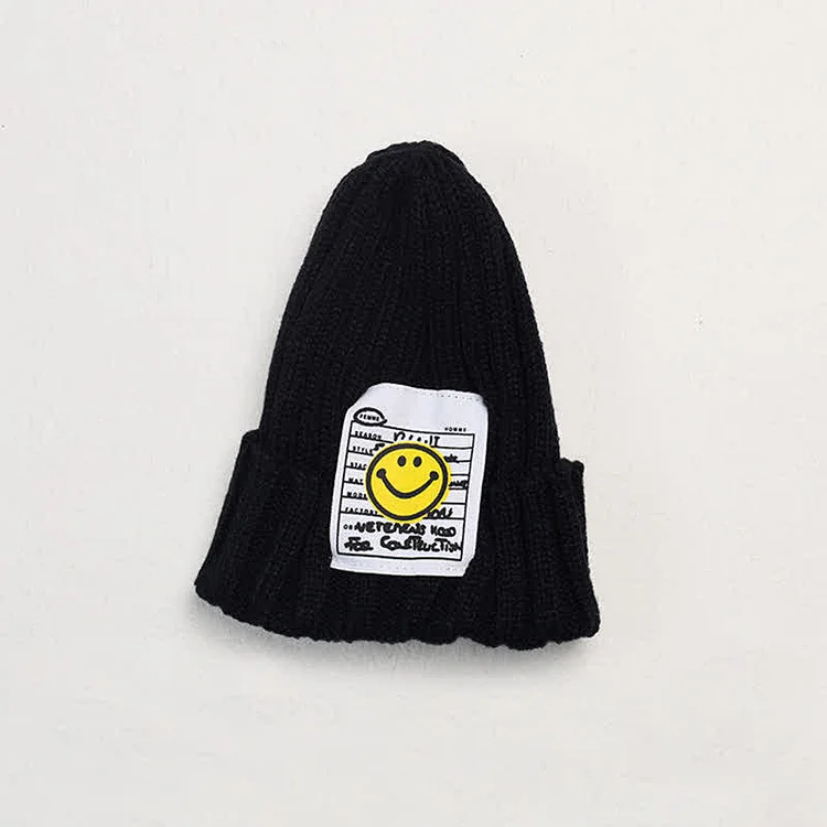 Candy Colors Toddler Smile Patch Beanie 