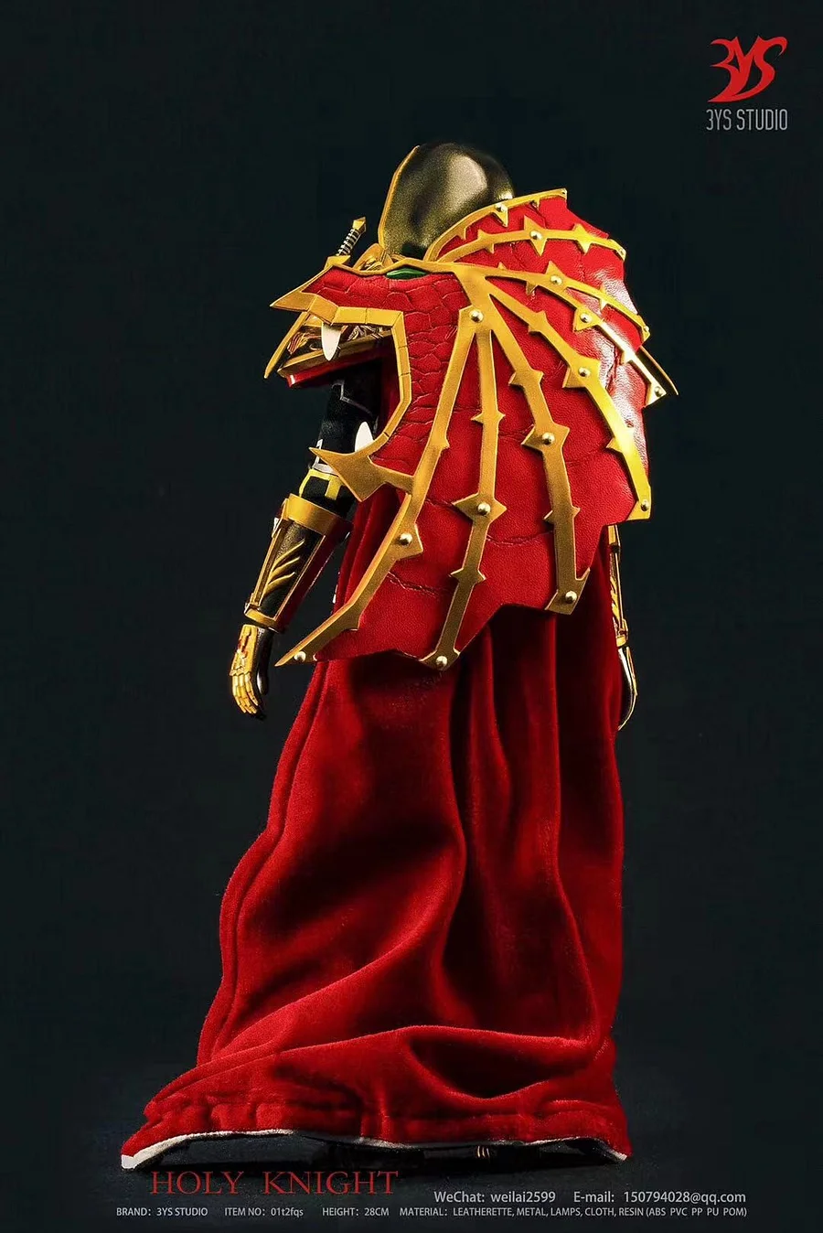 IN STOCK】3YS YS001 WOW Judgment Red Dragon Shield HOLY