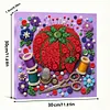 DIY Pre-Framed Sewing Things Button Art Canvas Kit