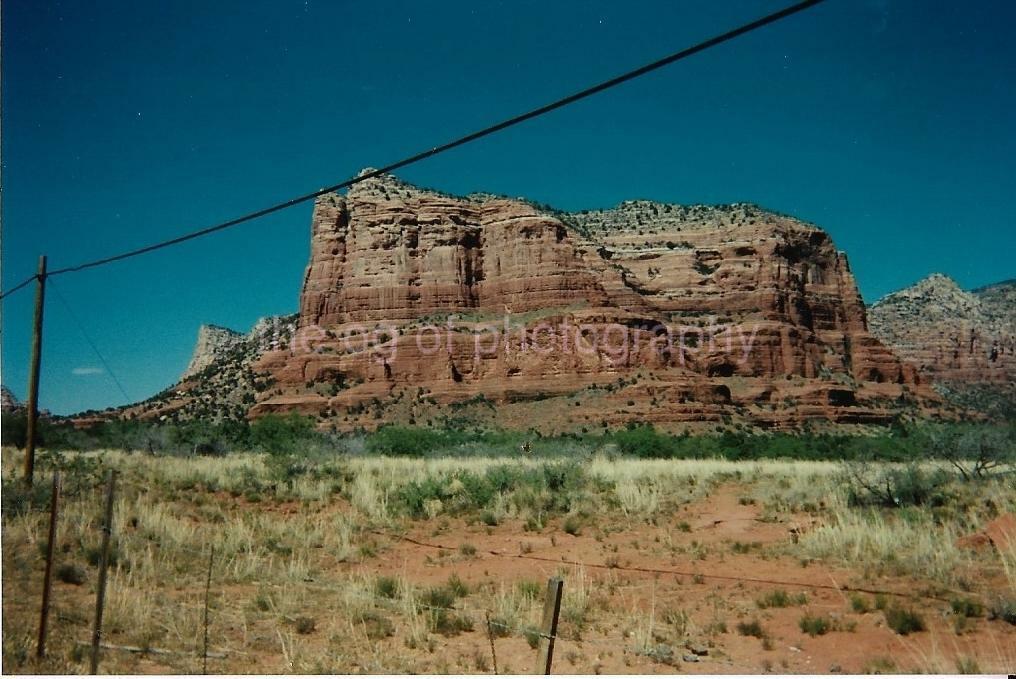 FOUND Photo Poster paintingGRAPH Color AMERICAN WEST Original Snapshot VINTAGE JD 19 38 D