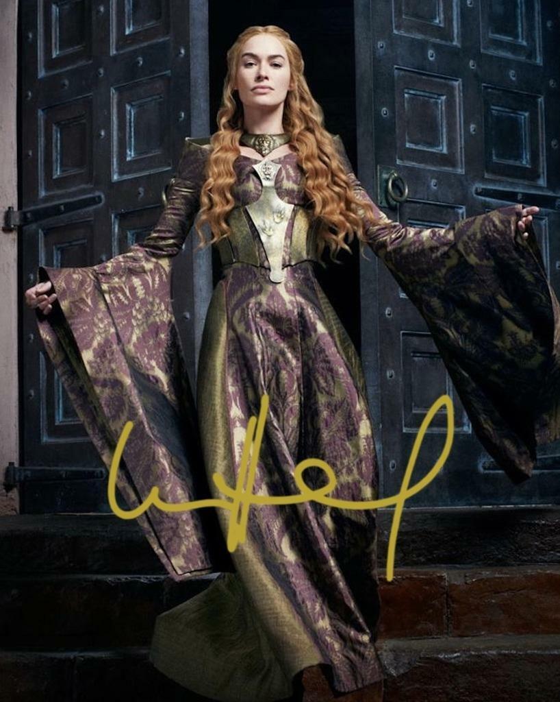 Lena Headey Game of Thrones SIGNED AUTOGARPHED 10 X 8