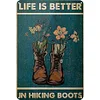 Shoes Flower - Vintage Metal Signs - 30*40cm - Garden