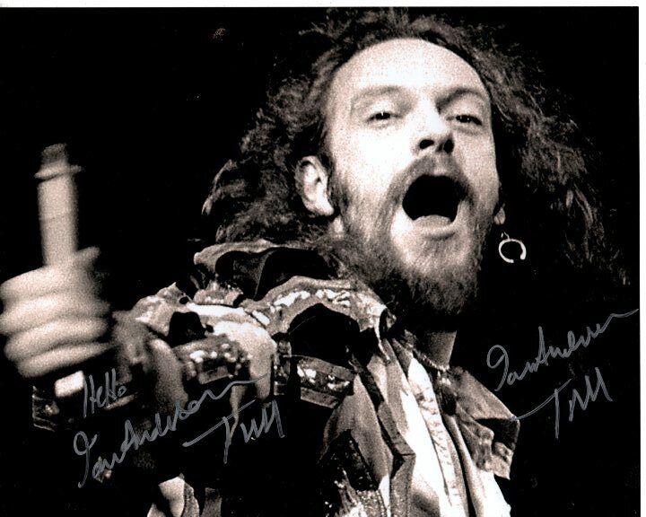 IAN ANDERSON signed autographed Photo Poster painting JETHRO TULL