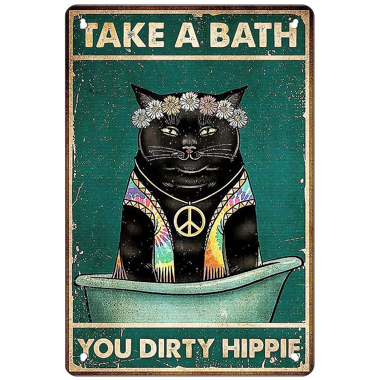 Cat - Vintage Tin Signs/Wooden Signs - 8*12Inch/12*16Inch