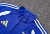 Joyfball 2026/2027 Juventus Half-Pull Training Suit Electric blue Football Shirt 1:1 Thai Quality