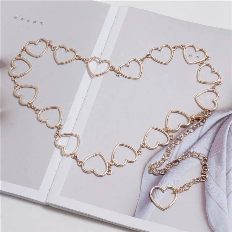 HEART CHAIN BELT