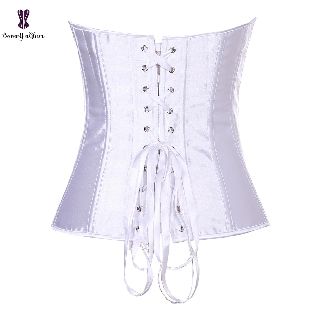 Plus Size Women's Body Shapewear Costume Party Wearing Clothing Colored Corset Bustier With G String 818#