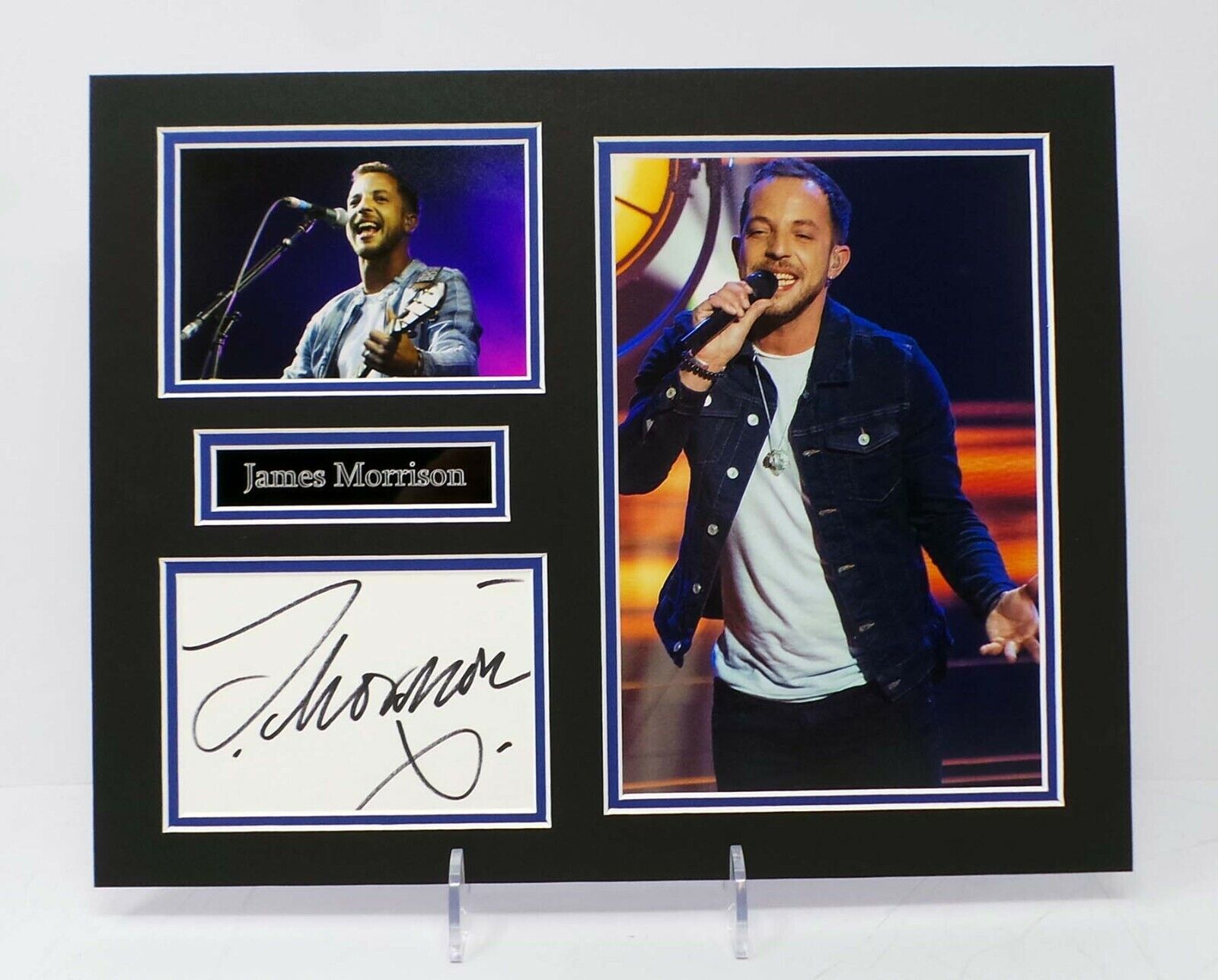 James MORRISON Signed Mounted 14x11 Photo Poster painting Display AFTAL RD COA Singer Musician