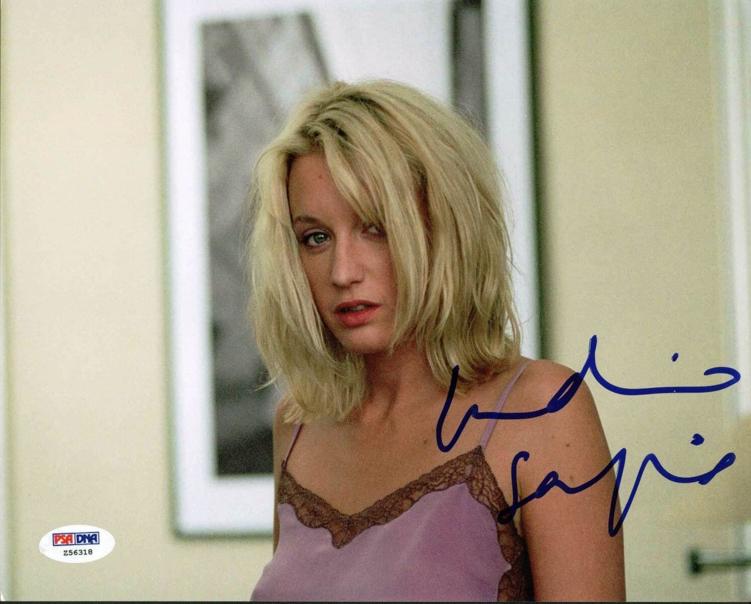 Ludivine Sagnier The Girl Cut In Two Signed Authentic 8X10 Photo Poster painting PSA/DNA #Z56318